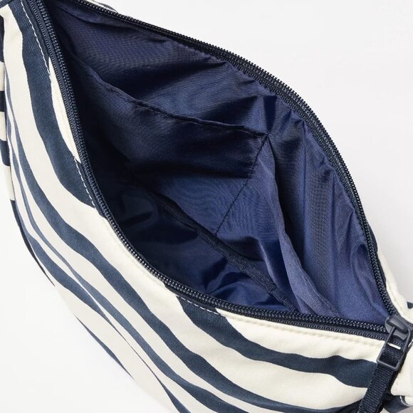 NWT Uniqlo x Marimekko Round Mini Shoulder Bag - Blue Stripe - Picture 6 of 6